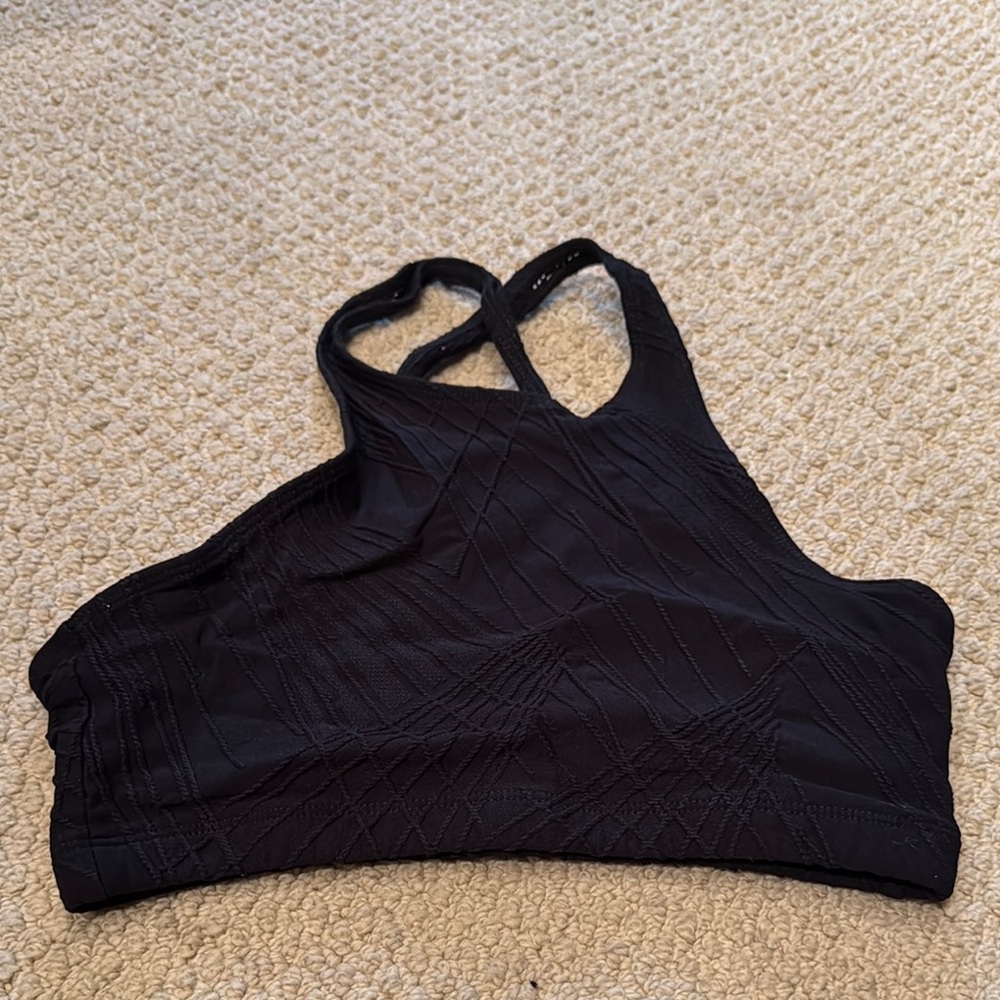 Black Women's Sports Bra